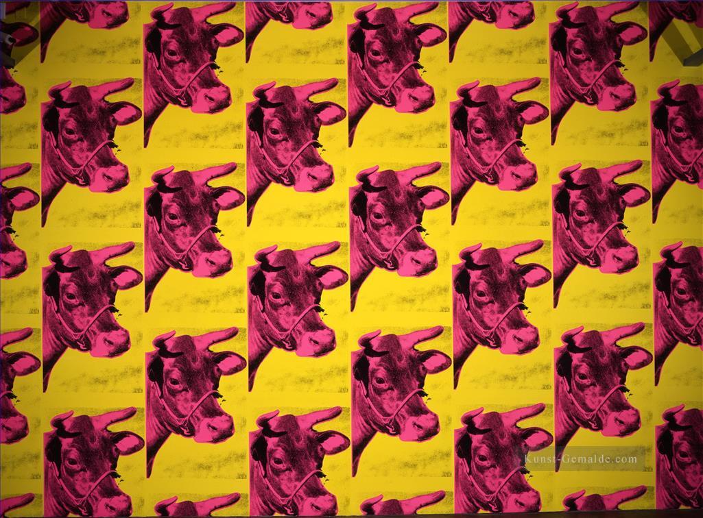 Kühe lila Andy Warhol Ölgemälde